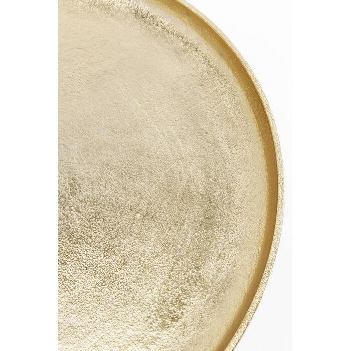 Design-Beistelltisch „Plateau Uno Gold“ – Königlicher Glamour für luxuriöse Interieurs
