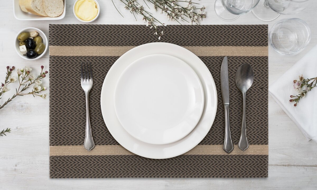Tischset Nella – 30 × 45 cm (6er Set) ideal für Hotels, Restaurants, Cafés