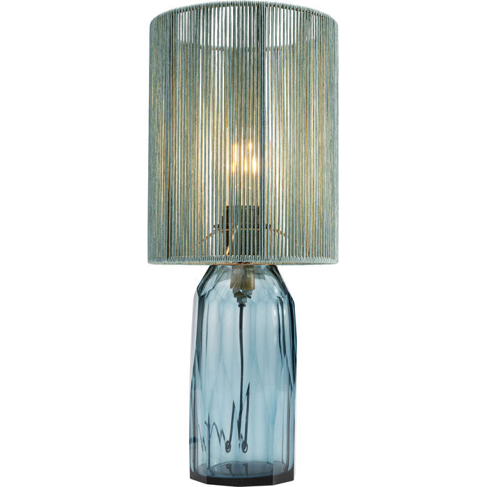 Tischleuchte Florenza BLUE – Maritime Designerleuchte für Hotelzimmer, Boutique Hotels und exklusive Ferienresorts
