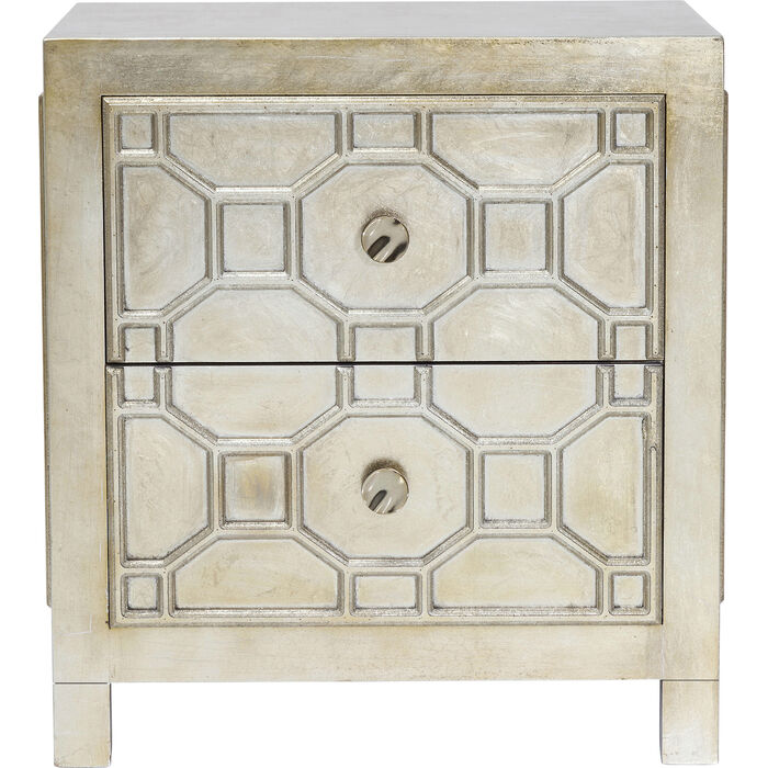 Alhambra Silver Kommode – Orientalische Eleganz trifft modernes Design