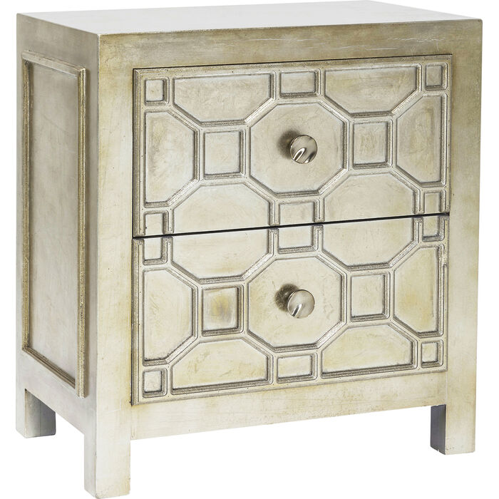 Alhambra Silver Kommode – Orientalische Eleganz trifft modernes Design