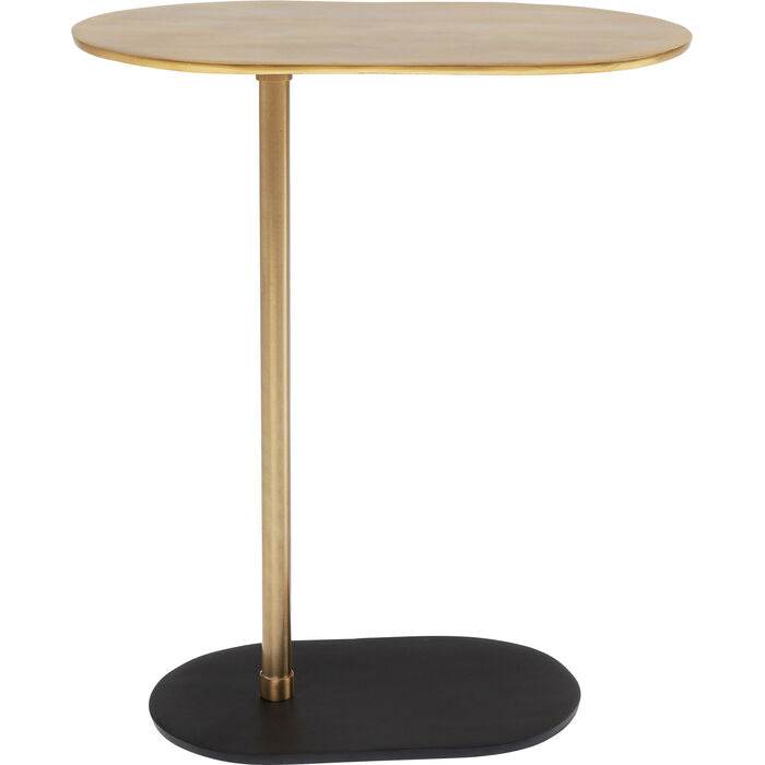 Design-Beistelltisch „Black Gold Contrast“ – Moderner Akzent in Gold & Schwarz