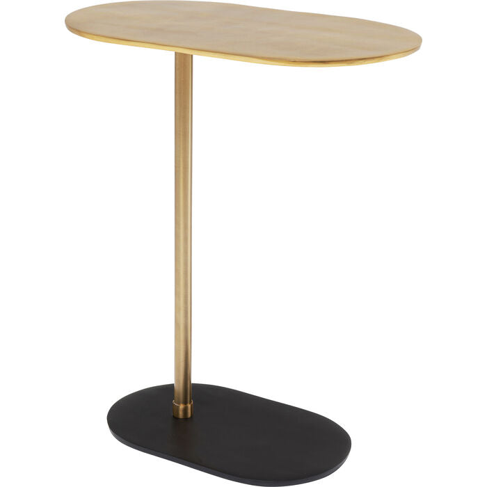 Design-Beistelltisch „Black Gold Contrast“ – Moderner Akzent in Gold & Schwarz