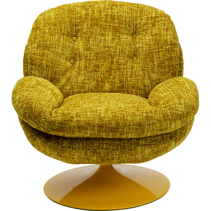 Drehsessel „Sunny Sweet 360“ – modernes Design in strahlendem Gelb