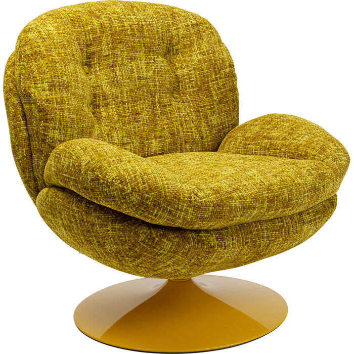 Drehsessel „Sunny Sweet 360“ – modernes Design in strahlendem Gelb