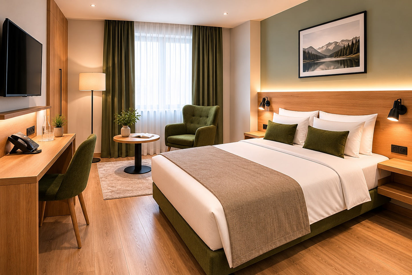 Hotelzimmer Set - Hotelzimmer komplett - Hotelzimmer Hersteller Set Naturale