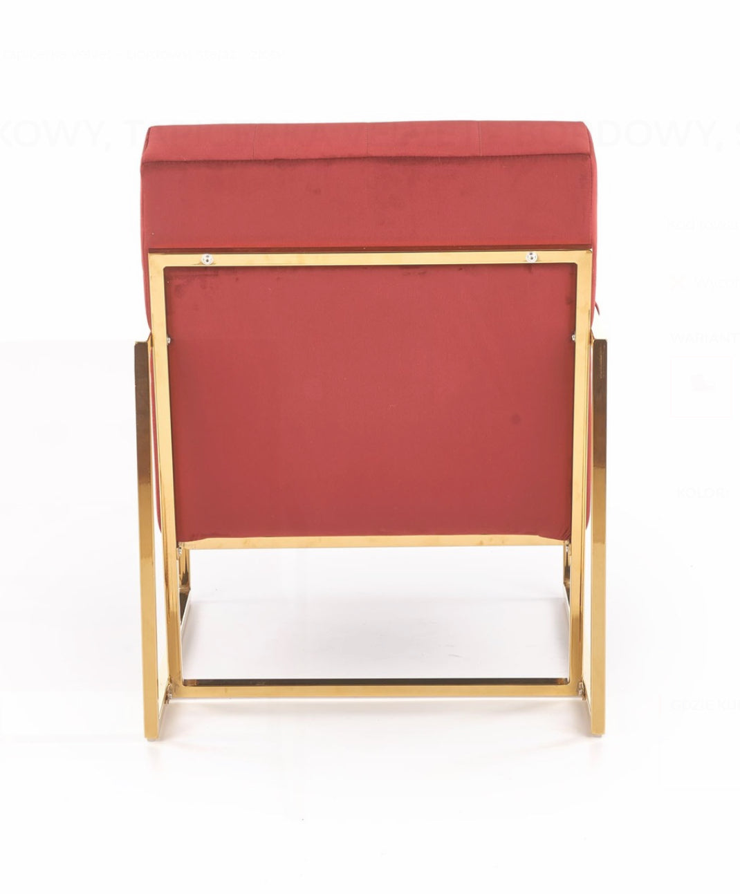 Der Sessel Juna beeindruckt mit seinem markanten Design und luxuriöser Polsterung.