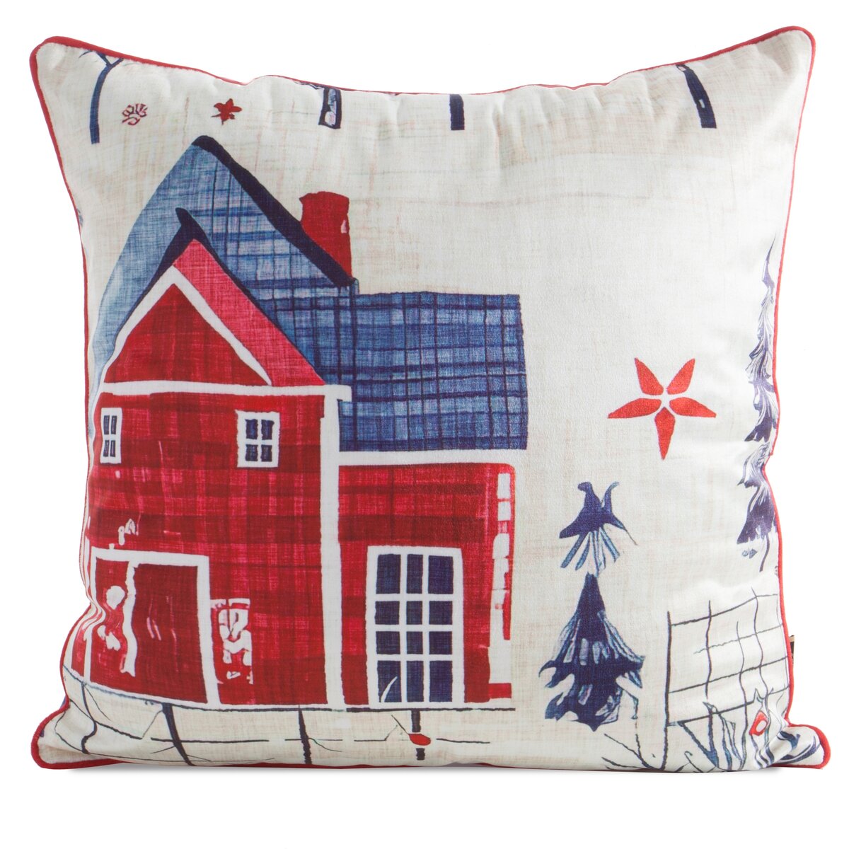Dekokissen 45 × 45 cm aus Polyester