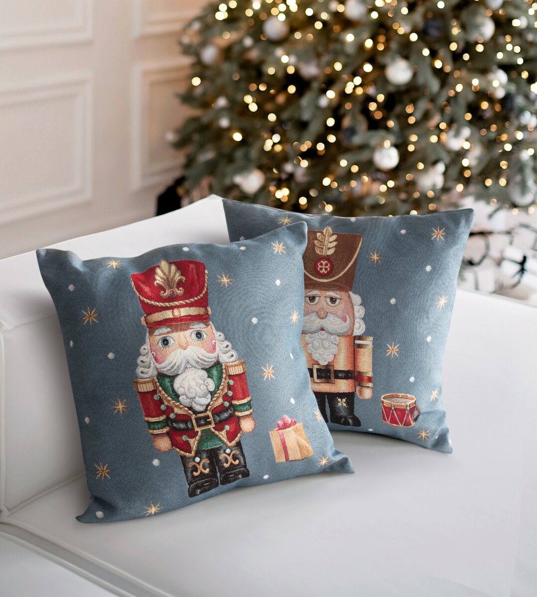Dekokissen 45 × 45 cm aus Polyester