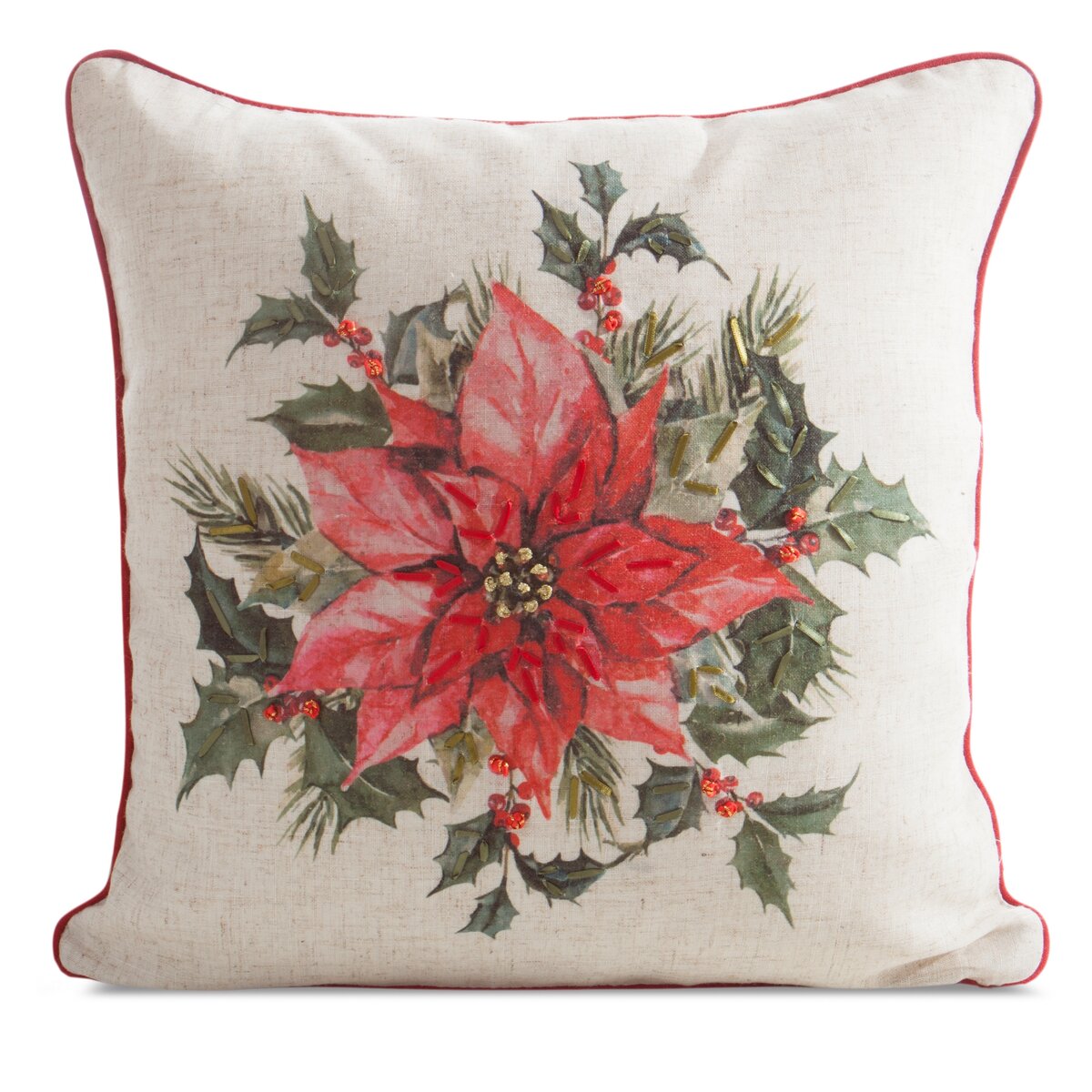 Dekokissen 45 × 45 cm aus Polyester