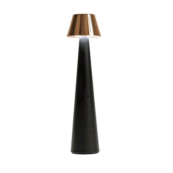 Designer LED-Tischleuchte Gold & Bernstein – Luxusleuchte für Hotel, Restaurant und Wohnbereich