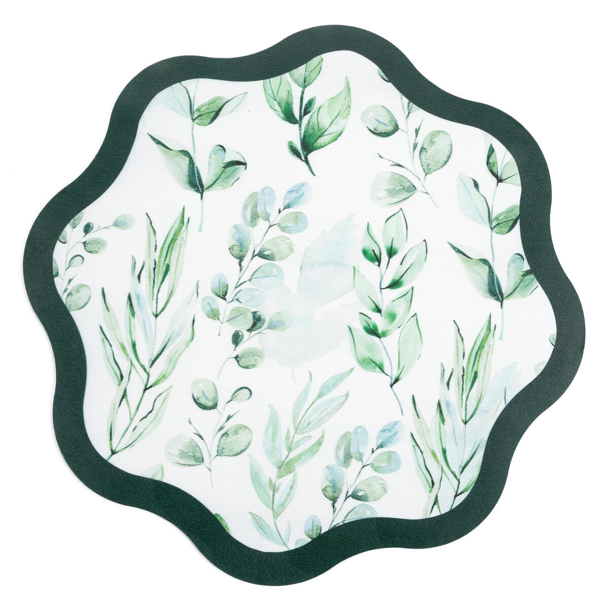 Tischset Jani – Ø 38 cm (6er Set) Elegantes rundes Tischset im natürlichen Design
