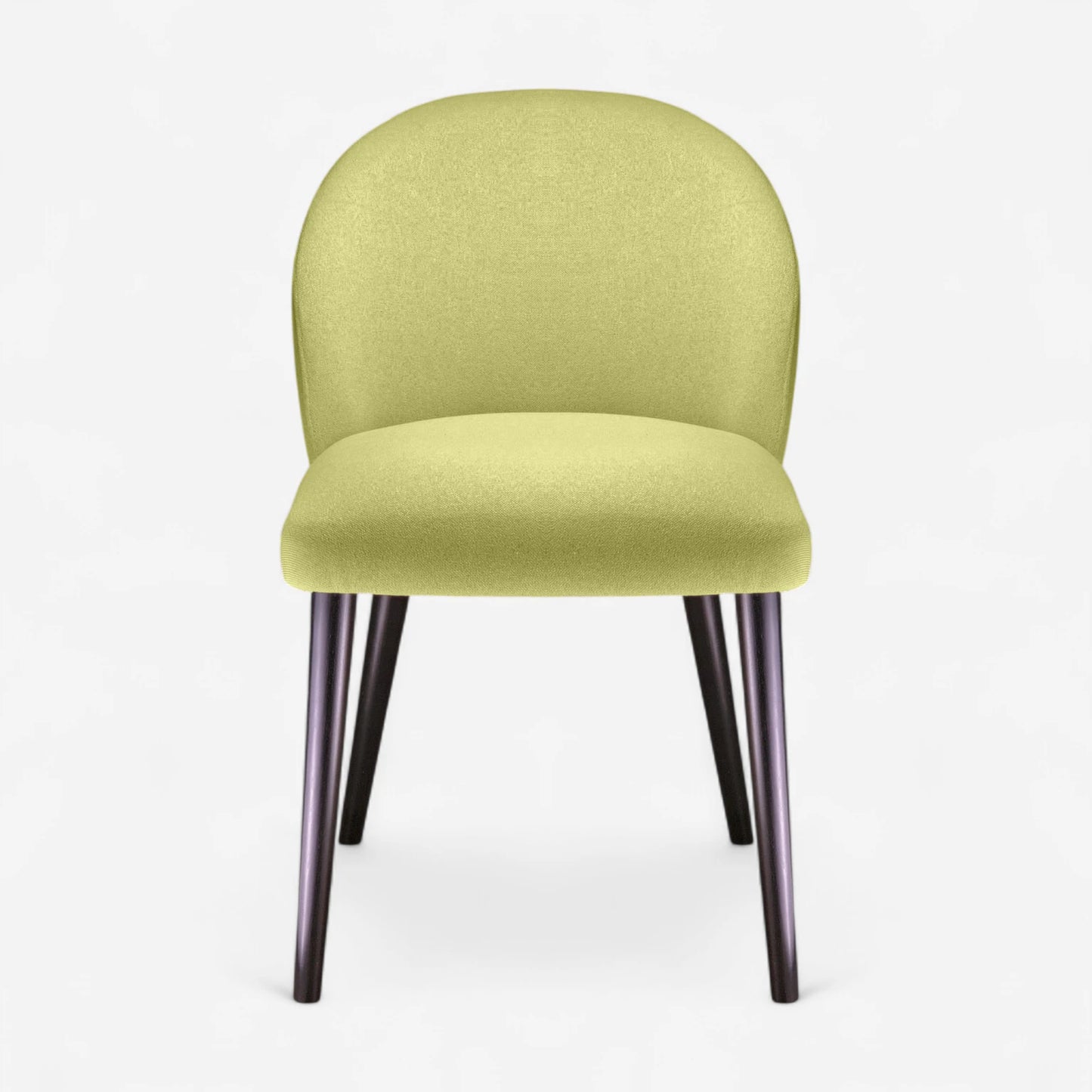 Willy runde Holzbeine Designstuhl für Hotel, Restaurant und Objektbereich