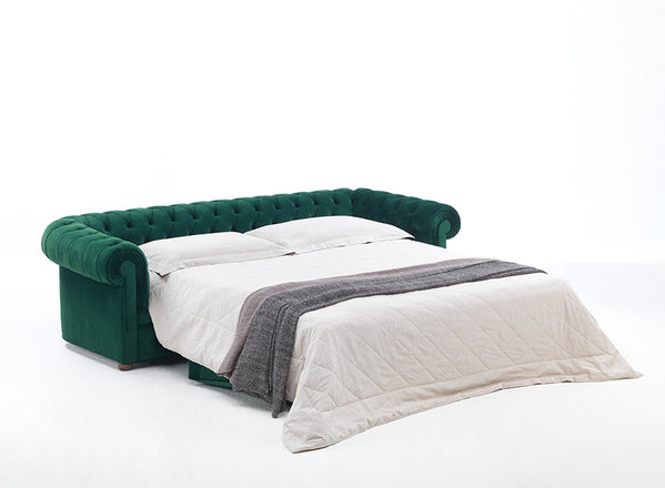Hochwertiges Chesterfield Schlafsofa – Eleganz &amp; Funktionalität für Hotel & Gastronomie
